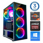 INTOP Ryzen 5 3600 16GB 500SSD M.2 NVME+2TB RX6600 8GB WIN11