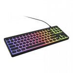 GENESIS Thor 430 TKL klaviatuur M&auml;ngimine USB QWERTY Ameerika inglise keel Must
