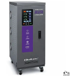 Qoltec trifaasiline pingestabilisaator AVR MULTIPROTECTION | 15 kVA | T&auml;psus &plusmn; 3 % | Servoajam 3F | LCD | Expert Line