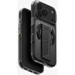 Dėklas Dėklas UNIQ Heldro Air, m&otilde;eldud iPhone 18 Pro / 17 Pro jaoks, koos Magclick laadimisega, tumehall (toonitud suitsu v&auml;rv)