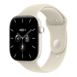 I&scaron;manusis I&scaron;manusis kell Apple Watch Series 12 GPS + Cellular 42mm Pearli Valge Keraamiline Korpus koos H&otilde;beda Spordirihmaga - S/M