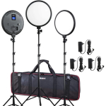LED LED lamp - Viltrox VL 500T three-light kit, 3300&ndash;5600 K, 20&ndash;100 %, CRI 95, 2000 lm