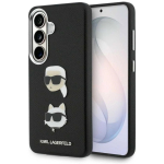 Karl Karl Lagerfeld Saffiano Double Heads Metal kate Samsung Galaxy S26 Plus mustas