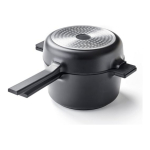 Brabantia poti ja pannide komplekt All-in-One - Must