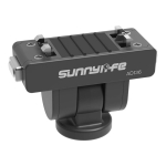 Sunnylife 1/4" kiire vabastamise adapter 180&deg; p&ouml;&ouml;ramisega Insta360 X4 Air / X5 / Ace Pro 2 / 1 / Ace jaoks