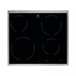 Electrolux HOC620X Must, H&otilde;be Sisseehitatud Keraamiline 4 tsoon(id)