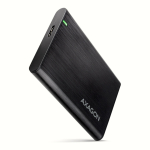 Axagon EE25-A6M k&otilde;vakettaboks HDD/SSD &uuml;mbris Must 2.5"