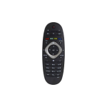 HQ HQ LXP267 TV remote control PHILIPS LCD /LED/HDTV Black