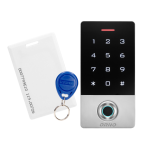 Orno Touch code lock, with card and proximity tag reader and fingerprint reader, IP68, 1 relay 3A