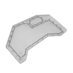 Barrow Distroplate Jonsbo MOD-5, ARGB - Acryl