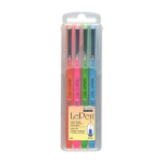 Marvy Marvy Uchida MARVY stylish pens with a thin tip "Le Pen" Bright, 4 colors