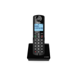 Alcatel S280 DUO BLK Digitaalse juhtmeta tehnoloogia (DECT) telefon Helistaja ID Must