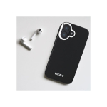 DKNY Plain Logo MagSafe iPhone 14 Case - Black