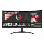 LG 34WR50QK-B PC lamekuvar 86,4 cm (34") 3440 x 1440 pikslit Wide Quad HD Must