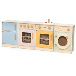 Viga Viga Toys Wooden kitchen set XL washing machine, stove, dishwasher