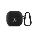 Mercedes Mercedes MEA4CSLBK AirPods 4 cover czarny|black Leather M