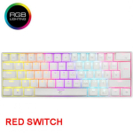 Keyboard Keyboard White Shark White Shark GK-004211 Shinobi-2 Red Switch, White US