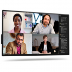 DELL P5525QC Digital signage lameekraan 138,8 cm (54.6") LCD 400 cd/m&sup2; 4K Ultra HD Must