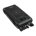 Sandberg Survivor Powerbank 7in1 76800 Liitiumioon (Li-Ion) 76800 mAh Traadita laadimine Must