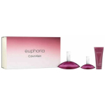 Calvin Calvin Klein Euphoria Eau De Parfum Spray, 100 ml Set 3 Pieces