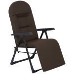 Garden Garden armchair with footrest Galaxy Plus Black Edition H047-04PB PATIO