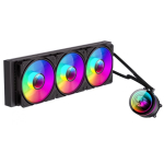 GameMax ICEBURG 360 INFINITY BK arvuti jahutuss&uuml;steem Protsessor K&otilde;ik-&uuml;hes vedelikujahuti 12 cm Must 1 tk