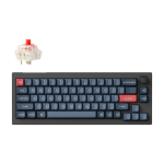 Keychron V2 Max klaviatuur Universaalne USB + RF Wireless + Bluetooth Must, S&uuml;sinik