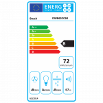 Bosch DWB65CC60 | Hood | Wall mounted | Energy efficiency class