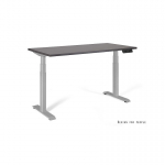 UNIQUE ACTIVE I Elektriline laud 140x70 cm antratsiit