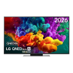 LG QNED evo AI MiniLED 55QNED86B6B 139,7 cm (55") 4K Ultra HD Nutiteleri funktsioon WiFi Must