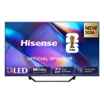 Hisense A7S 139,7 cm (55") 4K Ultra HD Nutiteleri funktsioon WiFi Must