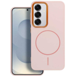 Oem FRAME MAG COVER kate, mis on &uuml;hilduv MagSafe'iga, sobib Samsung Galaxy A52 5G / A52 LTE (4G) / A52s 5G jaoks, pulberroosa v&auml;