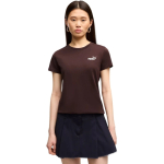 Naiste Naiste T-s&auml;rk Puma ESS Small No.1 Logo Tee(s) tumepruun 682373 33 (M)