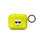 Karl Karl Lagerfeld Protective case KLA3UCHFY Choupette AirPods 3 yellow