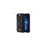 Guess Apple iPhone 15 Pro Max HC PU QUILTED METAL LOGO Black