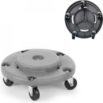 Amer Amer Box Trolley base on wheels for 120L round kitchen waste container