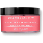 Crabtree Crabtree & Evelyn, Rosewater & Pink Peppercorn, Hydrating, Body Scrub, 220 g