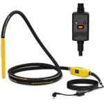 MSW Concrete compaction vibrator, length 5m, poker 40cm x 34mm, 1200W