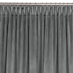 Curtains Curtains VILA color graphite style classic dragon stripe transparent 10 cm velvet 200x245 homede
