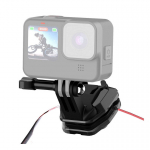 Motorcycle Motorcycle Windshield Mount Clip PULUZ for Action Cameras (Black)