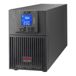 APC SRV1KI-E puhvertoiteallikas (UPS) Online UPS 1 kVA 900 W 3 vahelduvvoolu kontakt