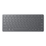 Lenovo Multi-Device Wireless Keyboard Saksa keel USB t&uuml;&uuml;p-C Hall