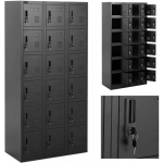 Frommstarck Metal locker with 18 compartments