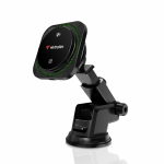 Verbatim Charge 'n' Drive Qi2 RGB Nutitelefon Must USB Traadita laadimine Kiirlaadimine Automaatne