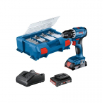 Bosch GSR 18V-45 Professional 500 RPM V&otilde;tmeta 900 g Must, Sinine