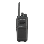 Kenwood Kenwood TK-3701DE kahesuunaline raadio 48 kanalid 446 - 446.2 MHz Must