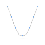 Brilio Brilio Silver Brilio Sidabrinis Silver pendant with blue beads NCL112WTQ