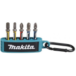 Makita E-13568-10 Impact Premier 5tk Torsion sukimo otsikute komplekt (10 tk karbis) (PH2 / PZ2 / PZ3 / T25 / T30), 50 mm