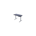 Home4You laud ERGO FIT 1 mootoriiga 120x60xA71,5-116 cm, musta/h&otilde;bedane hall