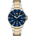 Emporio Emporio Armani World Explorer Solar Chronograph AR11738 Silver Blue 42mm